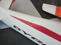 Lexi Model CYCLONE50 F3A 未飛行 ジャンク品 カンザシパイプ・脚欠品
